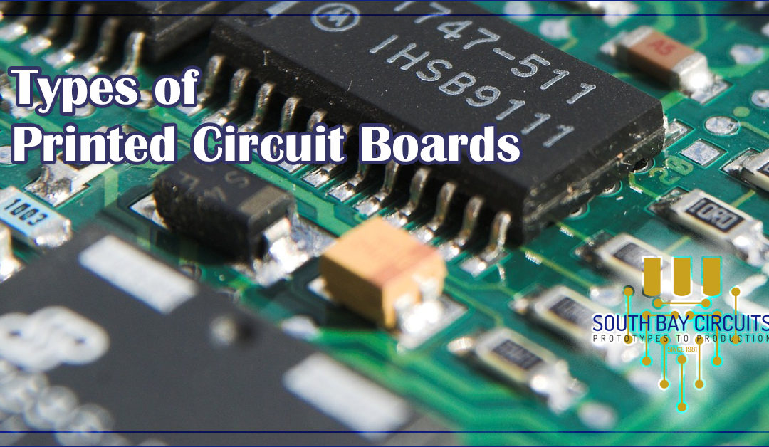 TYPES OF PRINTED CIRCUIT BOARDS